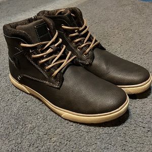 Day Five Leather High Top Shoes/ Boots